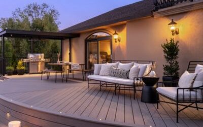 Deck Lighting and Railing Design Ideas for Evening Ambiance