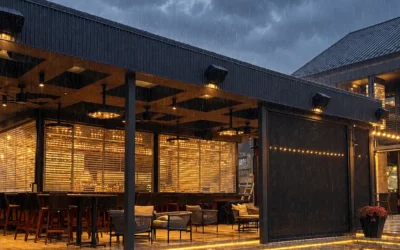 How Pergola Drainage Systems Handle Heavy Storms